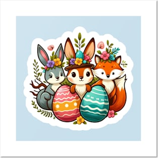 Easter Critters Posters and Art